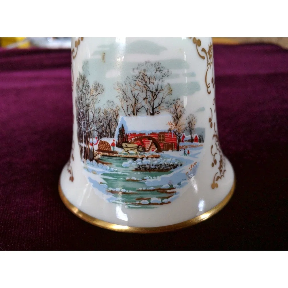 Gorham Noel Set of 3 Bells 1977, 78,79 3 1/2